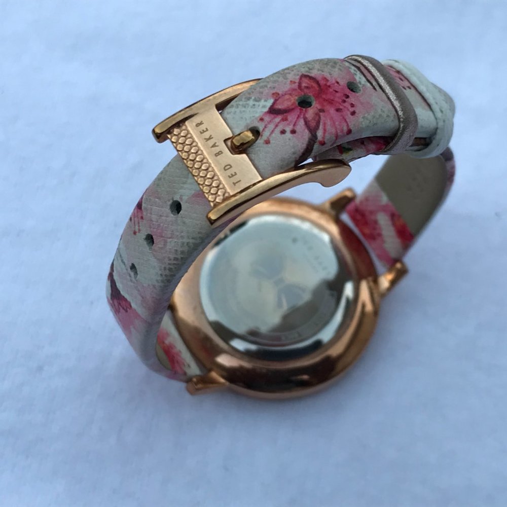 Ted Baker London Watch Leather Floral Band Women W - Picture 4 of 11